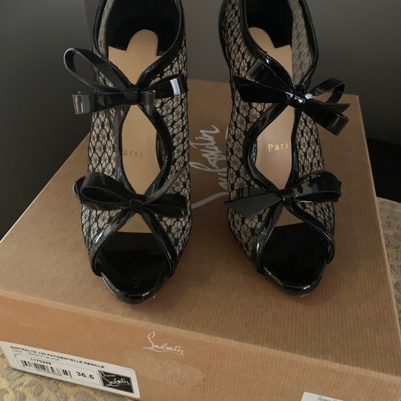 Christian Louboutin EUC Size 36.5 High Heels - Picture 2 of 5